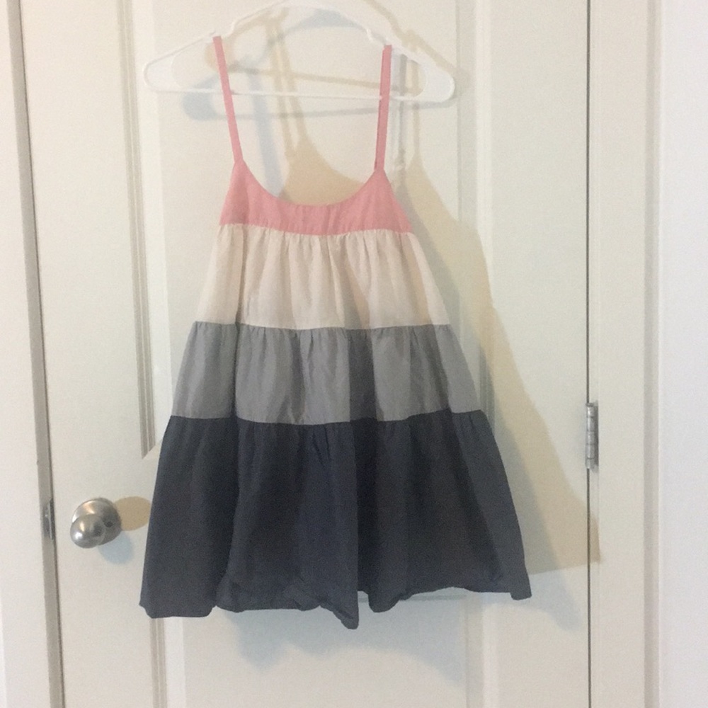 Color block babydoll